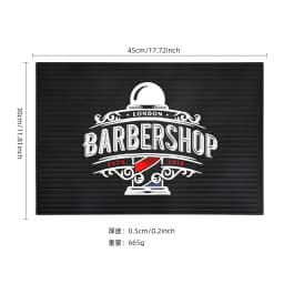 Magnetic Mat for Barbershop Anti-slip Rubber Scissors Storage Pad Salon Countertop Heat Resistant Hairdresser Organizer Tool