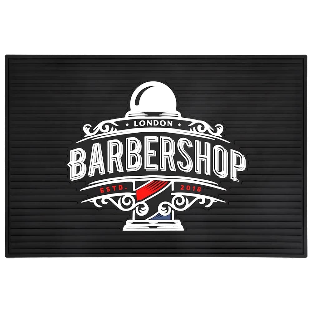 Magnetic Mat for Barbershop Anti-slip Rubber Scissors Storage Pad Salon Countertop Heat Resistant Hairdresser Organizer Tool