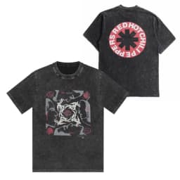 Vintage Washed Cotton Band T Shirt Men Women Fashion Hip Hop Style Short Sleeve Summer Loose Casual Tops Unisex T-Shirt