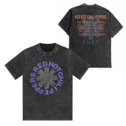 Vintage Washed Cotton Band T Shirt Men Women Fashion Hip Hop Style Short Sleeve Summer Loose Casual Tops Unisex T-Shirt
