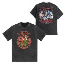 Vintage Washed Cotton Band T Shirt Men Women Fashion Hip Hop Style Short Sleeve Summer Loose Casual Tops Unisex T-Shirt
