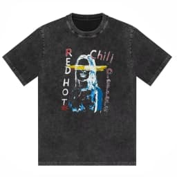 Vintage Washed Cotton Band T Shirt Men Women Fashion Hip Hop Style Short Sleeve Summer Loose Casual Tops Unisex T-Shirt