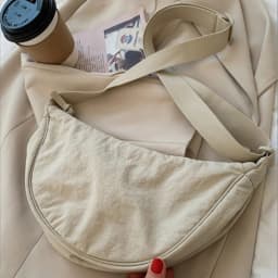 Crossbody Bag Design Sense Niche Four Seasons Dumpling Bag Nylon Bag Crossbody Bag Sports Shoulder Bag Crossbody Bag