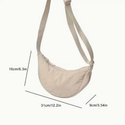 Crossbody Bag Design Sense Niche Four Seasons Dumpling Bag Nylon Bag Crossbody Bag Sports Shoulder Bag Crossbody Bag