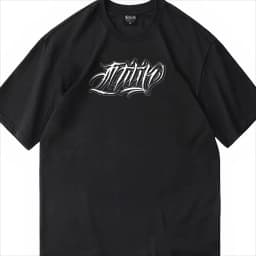 Chicano Religious Goddess Unisex Oversized T-Shirt, Dark Gothic Script Graphic Tee, Streetwear Cotton Top For Men Women