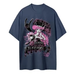 2026 One Piece Perona Japan Anime Printed T-shirt Men's and Women's T-shirt Men's Top Sports T-shirt Men's T-shirt Summer Tee