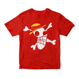 One Piece Anime Cartoon Skull Printed T-shirt Men's and Women's T-shirt Men's Top Sports T-shirt Men's T-shirt Summer Tee 2026
