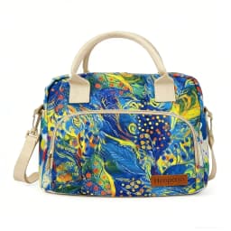 Large Capacity Oxford Cloth Thermal Bag Portable Cross-body Picnic Bag Lunch Box Bag Cooler Bag Lunch Bags for Women Kids