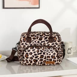 Large Capacity Oxford Cloth Thermal Bag Portable Cross-body Picnic Bag Lunch Box Bag Cooler Bag Lunch Bags for Women Kids