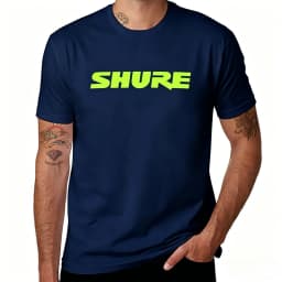 Shure T-Shirt Graphic T Shirt Vintage Vintage Clothes Graphic Tee Shirt Plain T Shirt Men's Clothing Women 2026 Summer T Shirt