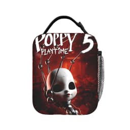Horror Gamer-H-Huggyed Wuggyeds Lunch Bag For Child  Custom Travel Lunch Box Aesthetic Portable Insulated Oxford Cooler Bag
