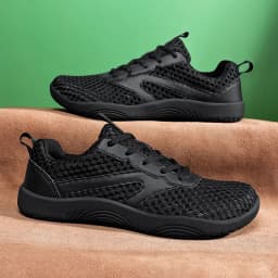 Fashion Mesh Breathable Men Casual Sneakers Minimalist Wide Toe Barefoot Shoes Lightweight Zero Soles Running Walking Footwear