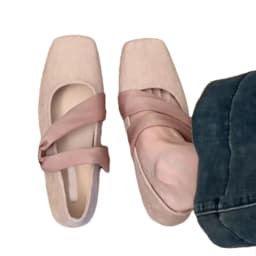 Square Toe Women Ballet Flats Shoes Designer Casual Mary Jane Shoes New Shallow Comfort Sport Walking Brand Dress Mujer Zapatos