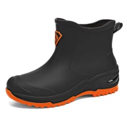 Men's Rain Boots Outdoor Wear-Resistant Mountaineering Fishing Non-Slip Short-Tube Waterproof Water Shoes Rain Boots
