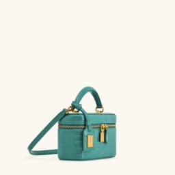 JW PEI Croc Embossed Small Box Bag French Exquisite Shoulder Handbag for Women Elegant Crossbody Purse Daily Commute Party Use