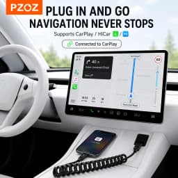 PZOZ USB C to Type C Spring cable Charging and Data Transfer LED Spring Cord For iPhone 17 Pro Max iPad Mobile Phones cable 2m