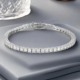 D VVS1 Moissanite Bracelet Full Diamond S925 Sterling Silver For Women Men Hip-hop Punk Jewellery Exquisite Gift