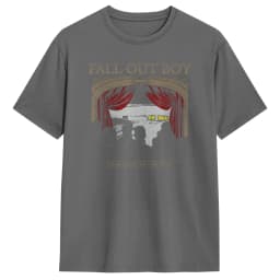 Fall Out Boy 20 Years of T Shirt Summer Trending T-Shirts Pure Cotton O Neck Oversized Top Tees Short-Sleeve Vintage Tops