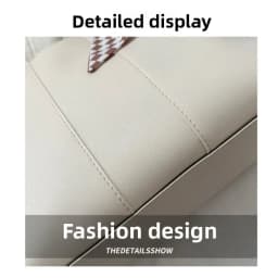 Simple Commuter Large-capacity Bag Women's Korean Fashion Tote Bag Spring and Summer Niche Texture Shoulder Handbag