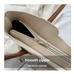 Simple Commuter Large-capacity Bag Women's Korean Fashion Tote Bag Spring and Summer Niche Texture Shoulder Handbag