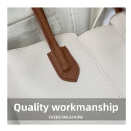 Simple Commuter Large-capacity Bag Women's Korean Fashion Tote Bag Spring and Summer Niche Texture Shoulder Handbag