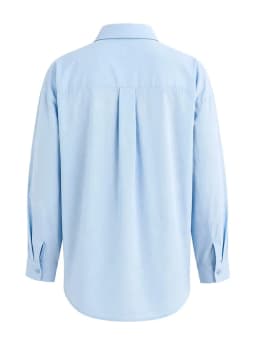 Yeezzi Women's Cotton White Buttoned Shirt 2026 New Elegant Loose Lapel Blouse Casual Long Sleeves Office Tops For Ladies