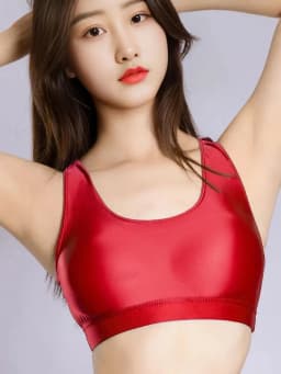 New Women Hot Sexy Transparent Bikini Tank Top Fitness Gym Elastic Bustiers Crop Tops Tights Sleeveless Shirt Vest Camis Croptop