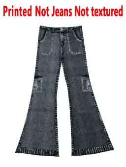 1185 Women'S Three-Quarter Leggings with Printed Designs