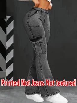 1185 Women'S Three-Quarter Leggings with Printed Designs