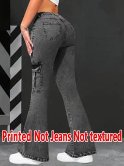 1185 Women'S Three-Quarter Leggings with Printed Designs