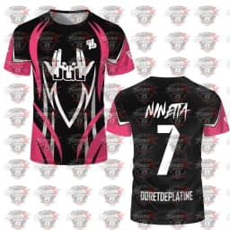 2026 New Jul T-shirts Ninetta Toto Pink Breathable Training Dp Football Jerseys Summer Fashion Casual Sports French Rapper Tees
