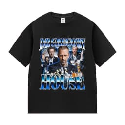 Dr Gregory House Md Funny Meme T-shirt Oversized Men Women Vintage High Quality Fashion T-shirt Summer Cotton Short Sleeve Tee