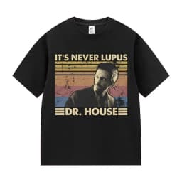 Dr Gregory House Md Funny Meme T-shirt Oversized Men Women Vintage High Quality Fashion T-shirt Summer Cotton Short Sleeve Tee