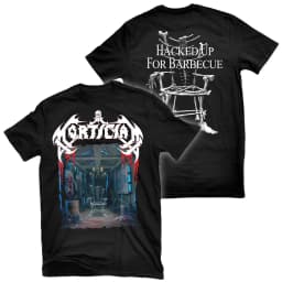 Mortal Massacre Mortician Band Graphic Tee 100% Cotton Round Neck Casual Unisex T-shirt Summer Top