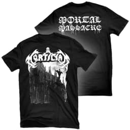 Mortal Massacre Mortician Band Graphic Tee 100% Cotton Round Neck Casual Unisex T-shirt Summer Top