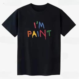 I Love To Finger Paint I'm Paint Matching Graphic T Shirts Funny Wife Girlfriend T-shirt Casual Women Clothes