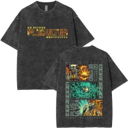 Washed Vintage Anime My Hero Academia Bakugou Katsuki Merch T Shirts Men Women Manga Casual Retro T-shirts Cosplay Streetwear