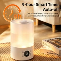 4L Large Capacity Air Humidifier with Remote Control Timer Plant Mist Aroma Diffuser for Home And Office Humidifier