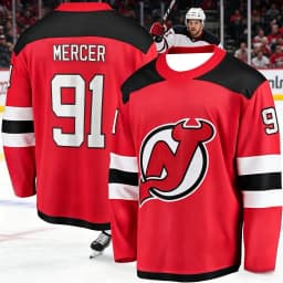 2026 New Jersey Men's New Ice Hockey Training Suit 3D Printed Devil Team Sports Quick-Drying Long-Sleeved Shirt Family