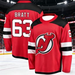 2026 New Jersey Men's New Ice Hockey Training Suit 3D Printed Devil Team Sports Quick-Drying Long-Sleeved Shirt Family
