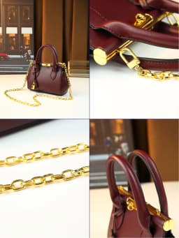 Retro classic lock design premium shell bag new women go out versatile handbag