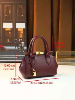 Retro classic lock design premium shell bag new women go out versatile handbag