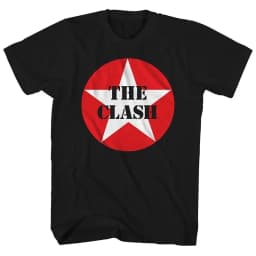 Streetwear Y2k The Clash Band T-shirt London Calling Guitarist's Guitar Case Rock Band Street Hip Hop Short-sleeved T-shirt