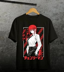 Chainsaw Man Anime Reze Denji Graphic Printed T-shirt Men's and Women's T-shirt Men's Top Sports T-shirt 2026 Summer New Tee