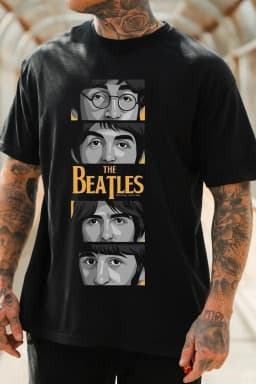 2026 The Beatles Band T Shirt Mens Womens Cotton Tees Ummer Casual Short Sleeve Round Neck Clothing Loose Tops Trend