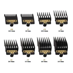 8PACK Premium Clipper Guards for Babyliss Clippers Barberology FX825, FX870, FX880, FX673 Replacement guide combs