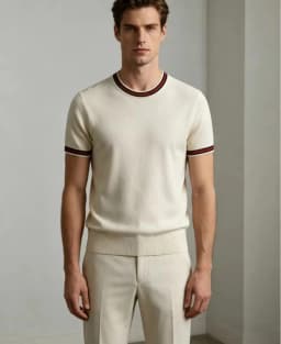 Men's T-Shirt POLO Shirt Top Fashion Casual Male Clothing Upperwear