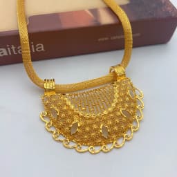 Nigerian 24k Gold Plated Jewelry Set For Women Dubai Necklace Earrings Jewellery Brazilian African Bridal Sets