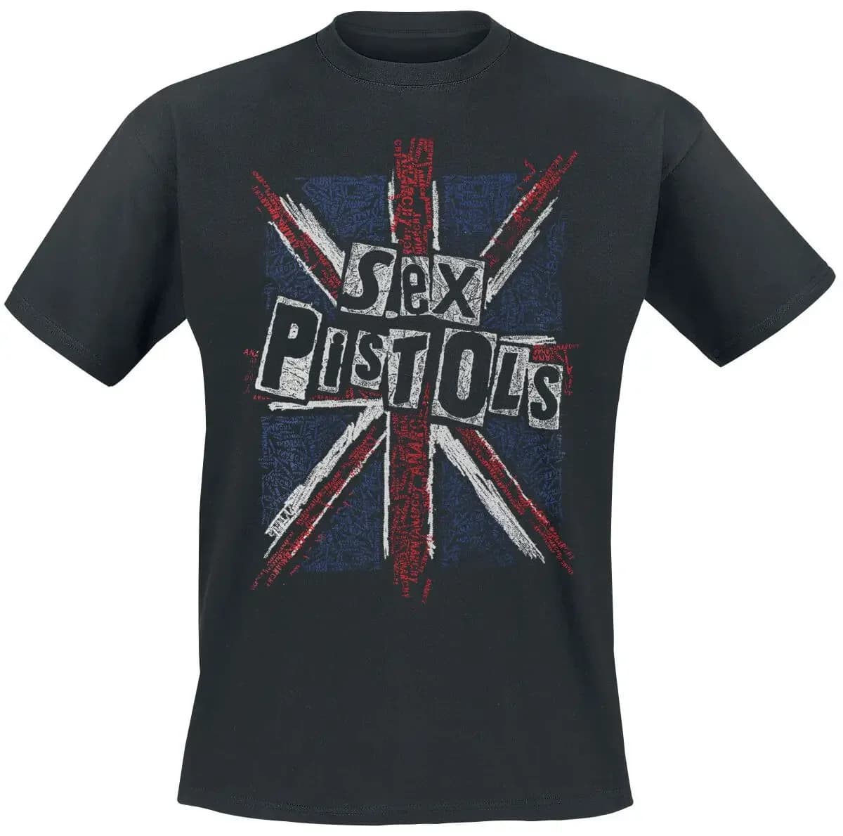 Union Jack Sex PistolsT-Shirt Men Women Metal Rock Band Graphic Tee 100% Cotton Summer Streetwear Top