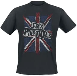 Union Jack Sex PistolsT-Shirt Men Women Metal Rock Band Graphic Tee 100% Cotton Summer Streetwear Top